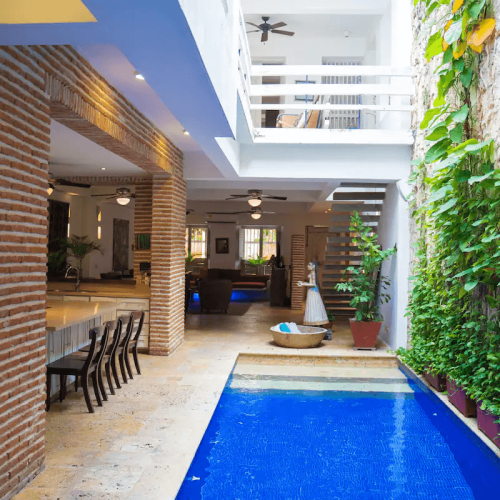 Party villas in cartagena