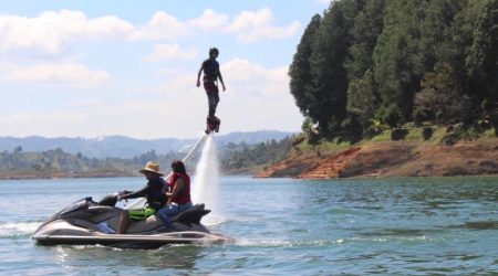 Bachelor Party Medellin Colombia Guatape jet Skis